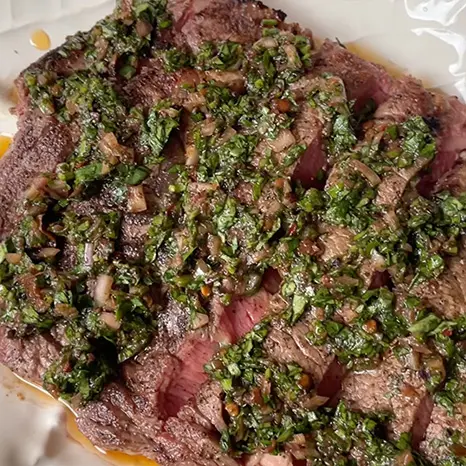PECO Chimichurri Steak