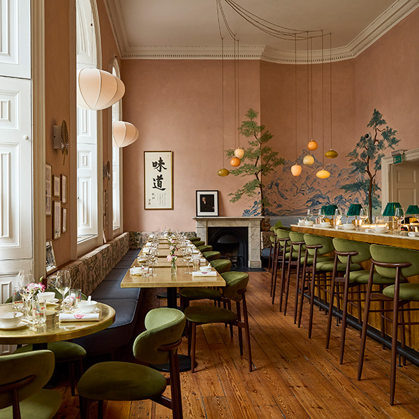 The main dining room at Poon’s at Somerset House