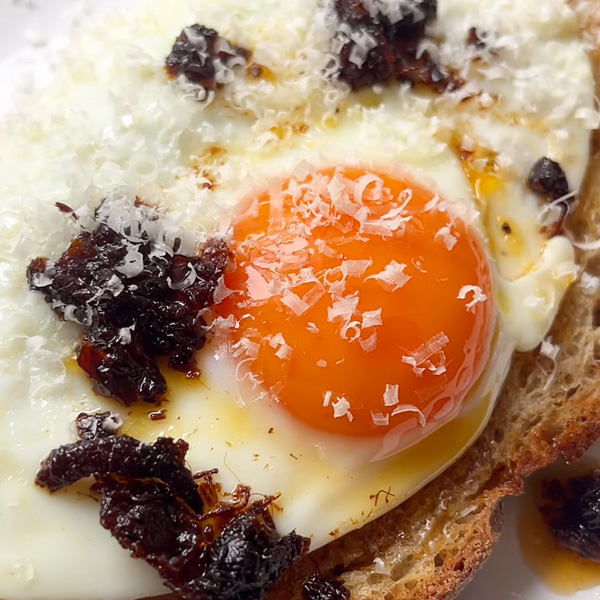 WO Parmesan Egg Toast