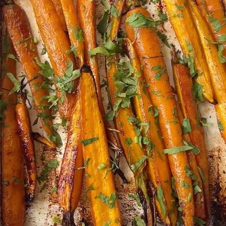 Soy Roasted Carrots