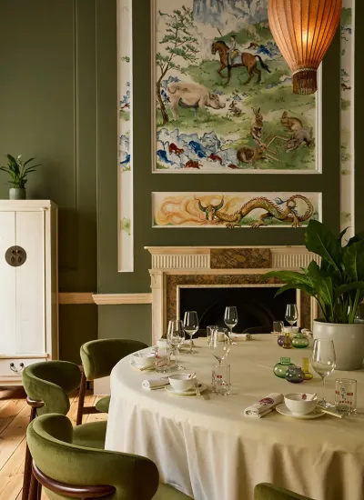 Poon's private dining room